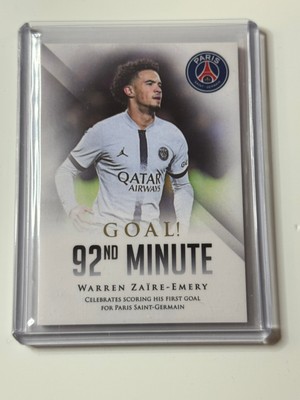 2023 Futera GOAL! #PGL12 Warren Zaire-Emery Rookie 081/112
