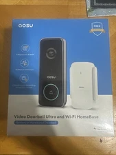 AOSU Waterproof Video Doorbell Ultra with 5MP Ultra HD Camera and HomeBase