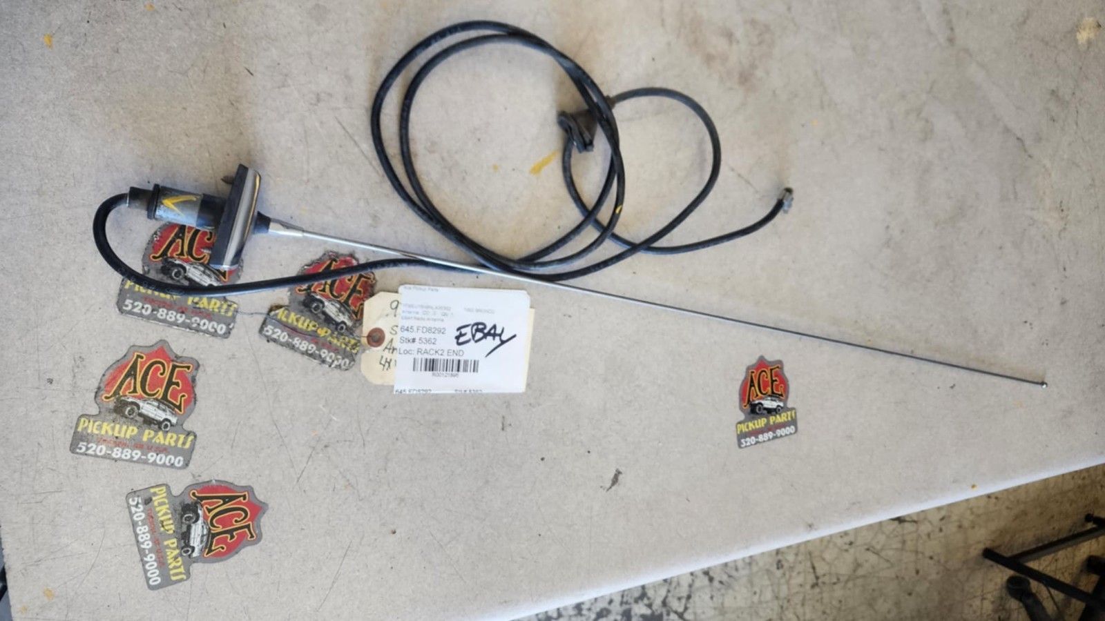 87-96 Ford F150 F250 F350 Factory Radio Antenna Replacement Assembly