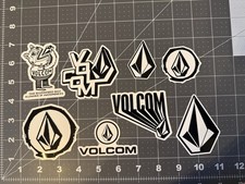 Volcom Stickers 8 Sticker Lot