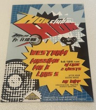 Howclub 1996 Kesselhaus Wipperfürth Flyer Techno Rave Westbam DIN A6