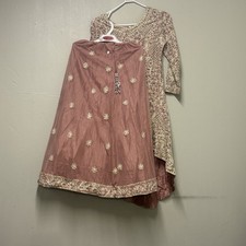 Girls' Asian Indian Pakistani Dress Lehenga Wedding Party Size 32 