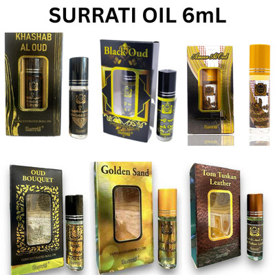 Surrati Roll On Oil Perfume 6mL Concentrated Alcohol Free