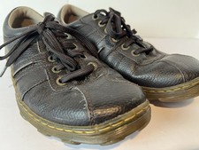 Dr Martens Pembridge Men's Brown Pebbled Leather Shoes Size 10 Oxfords Vintage