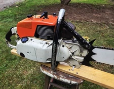 137cc Stihl 090G Chainsaw Gear Drive 48" Roller-nose 090 Cylinder RARE!! 