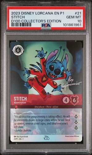 Stitch - Abomination graded PSA 10 for sale on eBay