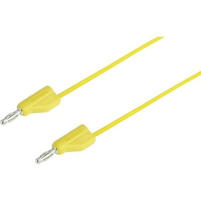 VOLTCRAFT MSB-300-0.25-GB MSB-300 Banana Plug Measuring Cable 4mm Silicone 2