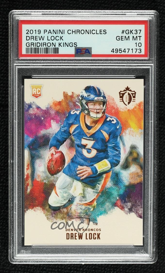 Drew Lock Panini Chronicles Gridiron Kings #GK37 Base