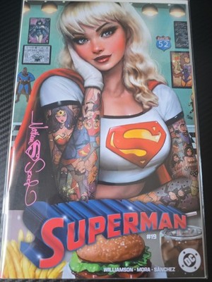 Signed! Superman No. 19 Trade Dress Variant Nathan Szerdy Signed W/COA
