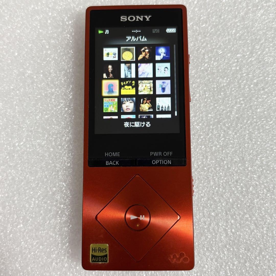 Sony Walkman NW-A25 16G Hi-Res Portable Audio Player Red A series