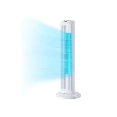  30 Inch Oscillating Tower Fan with 3 Speed Settings and Auto-off Timer, 