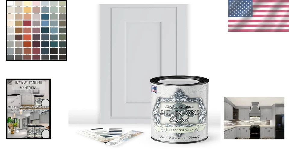 Квартовая краска для шкафов и мебели — встроенный грунтовочный грунт и верхнее покрытие - Изображение 2 из 4