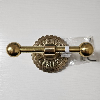 Anthropologie Claudette Messing Badehaken Doppelwandhaken Vintage Stil Brandneu mit Etikett