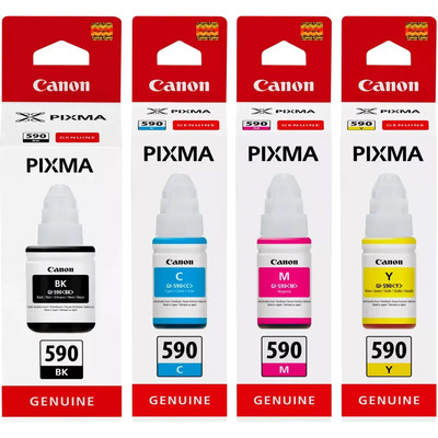 Original Canon GI-590 Patronen Pixma G 1500 1501 1510 2500 3501 4510 4511 uvm.