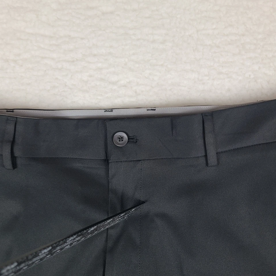 Pantalones Cortos Walter Hagen Para Hombre 36 Negro 9" Entrepierna Majors 11 Rendimiento Golf Foto 2 de 4