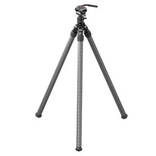 Leofoto STO-362CX Inverted Carbon Fiber Tripod with Integrated Ballhead BV-5B