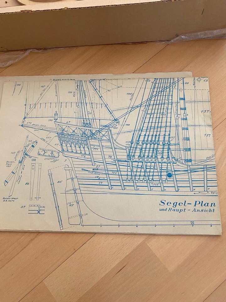 Columbusschiff Santa Maria 1492 Holz-Modell MOBA DDR - Bild 3 von 4