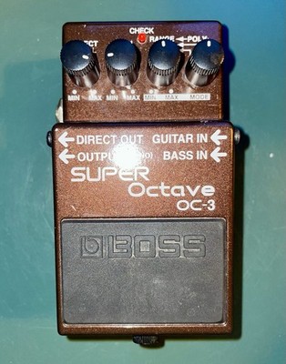Boss OC-3 Super Octave Effekt Pedal für Gitarre/Bass