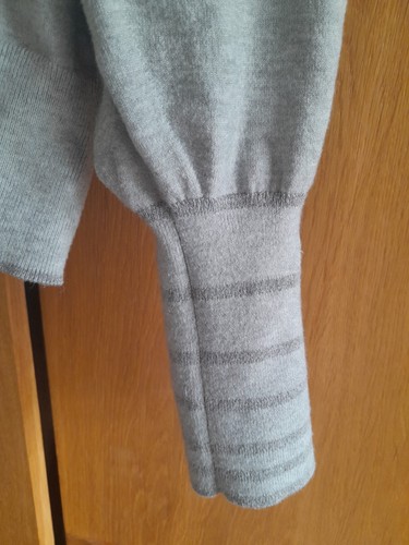 Oliver Bonas Grey Knit Polo Neck Jumper 16 - Picture 2 of 5
