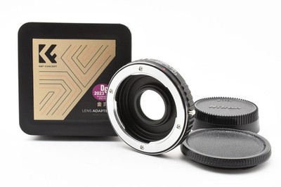 [MINT]K＆F Concept C/Y-Nik Mount Adapter  Contax Yashica Lens to Nikon From JAPAN