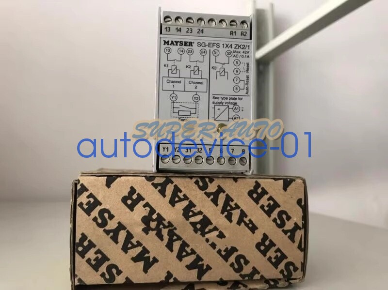 1Pcs New FOR Safety relay SG-EFS 1X4 ZK2/1 matched safety contact DHL/FedEx