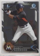 2016 Bowman Chrome Prospects John Norwood #BCP27 0l1