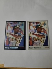 2024 Archives Baseball Rickey Henderson (1)Black Foil (1) Base