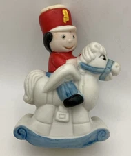 Twinkle Tree Rocker Christmas Ornament Hand Painted Jasco Vintage Soldier
