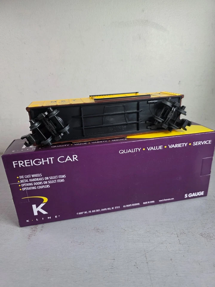 K_LINE K511-004 Missouri-Kansas-Texas(MKT) Box Car ++++ BRAND NEW ++++ OB ++++  - Image 4 of 4