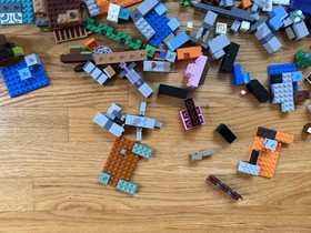 Lot of RARE LEGO Minecraft Minifigures + Sets 21183 21185 21131 21124 21252 More