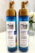 Maui Moisture flexible Hold  Coconut Milk Curl Foam Mousse 8.5 fl oz 2 Pack 