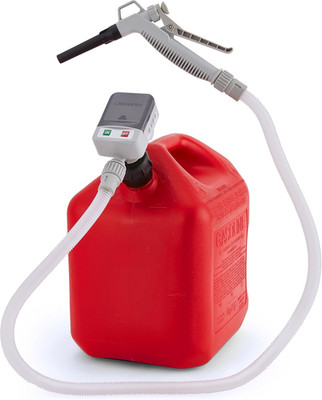 Deway Automatic Fuel Transfer Pump with Nozzle for Quick Flow Control & Stop, Ex