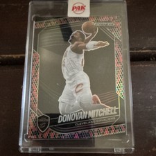 Panini Prizm Parallel Donovan Mitchell Cleveland Cavaliers Snake Skin Card