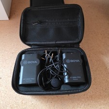 BOYA BY-WM4 PRO 2.4GHz Wireless Lavalier Microphone System Video Mic Transmitter