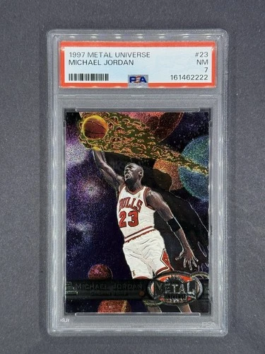 1997-98 Metal Universe - Michael Jordan #23 PSA 7