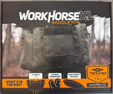 Tethrd Grit Workhorse XL Saddle Kit Timber New