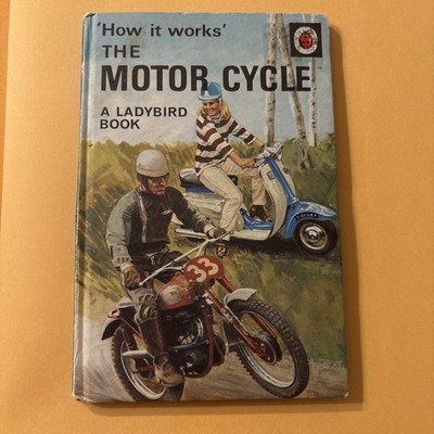How it works The Motor Cycle A Ladybird Book Series 654 David Carey 1968 