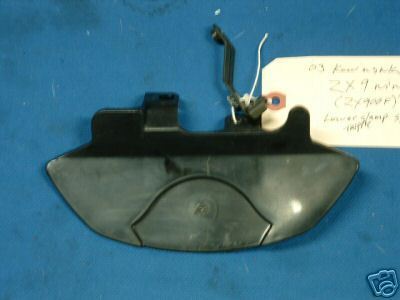 03 Kawasaki ZX9 Ninja Lower Clamp Shield ZX 900 F | eBay
