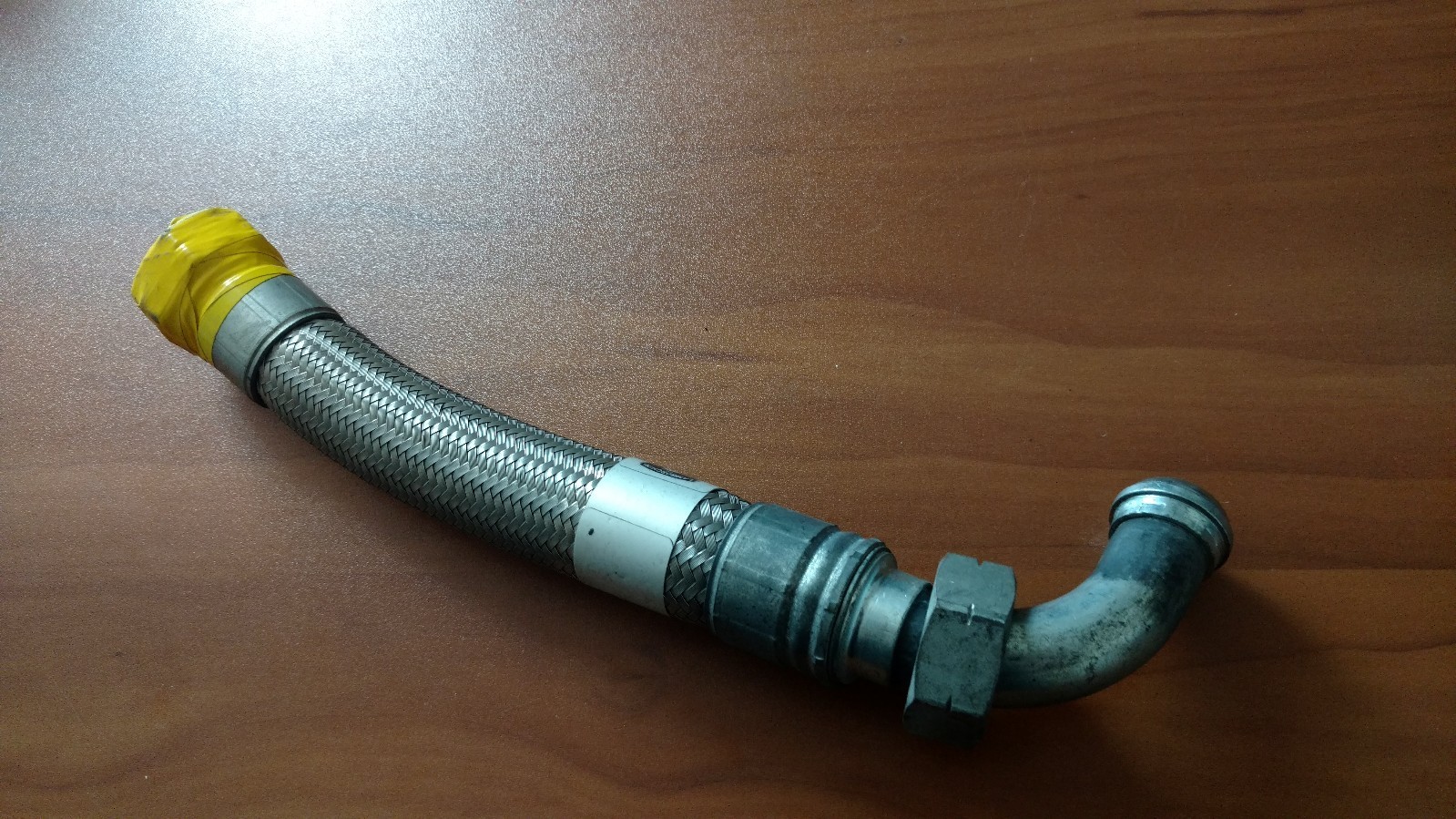 LAMBORGHINI MURCIELAGO COOLER TO TANK OIL HOSE LINE OEM 07M115689