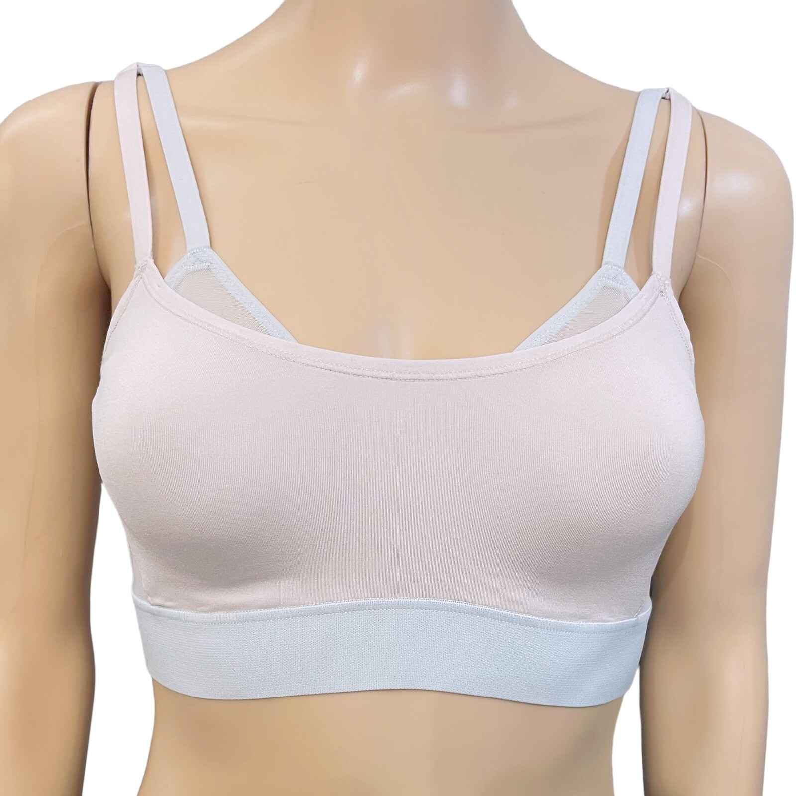 Natori Womens Gravity Contour Underwire Sports Bra Pink Blue High Impact 32C