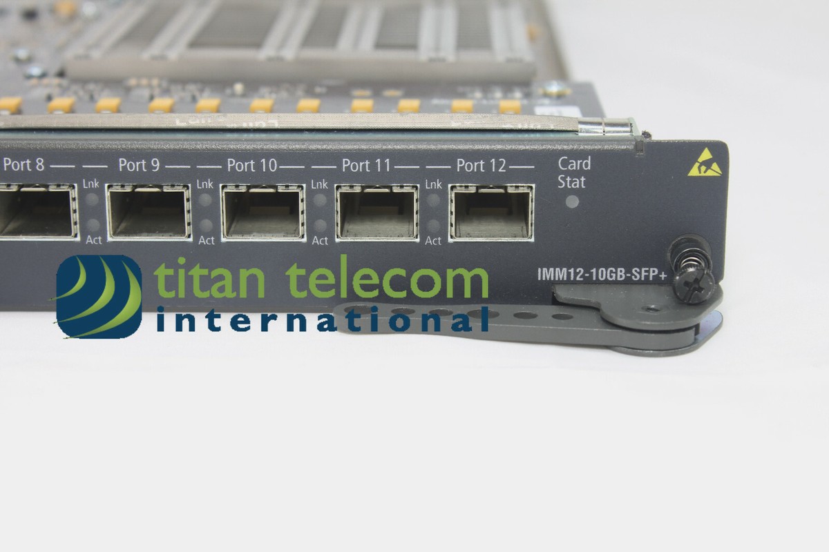 Nokia 3HE04743AA IMM - 7x50 12-PT 10GE SFP+ 7750 7450 tested in