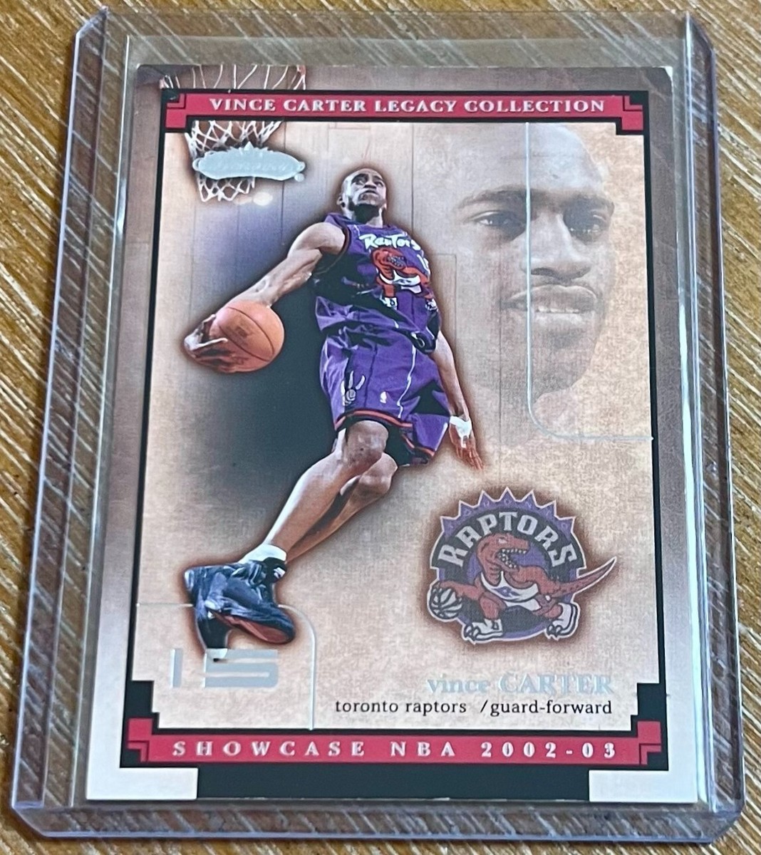 VINCE CARTER 02-03 Fleer Showcase LEGACY COLLECTION #0068/1000 