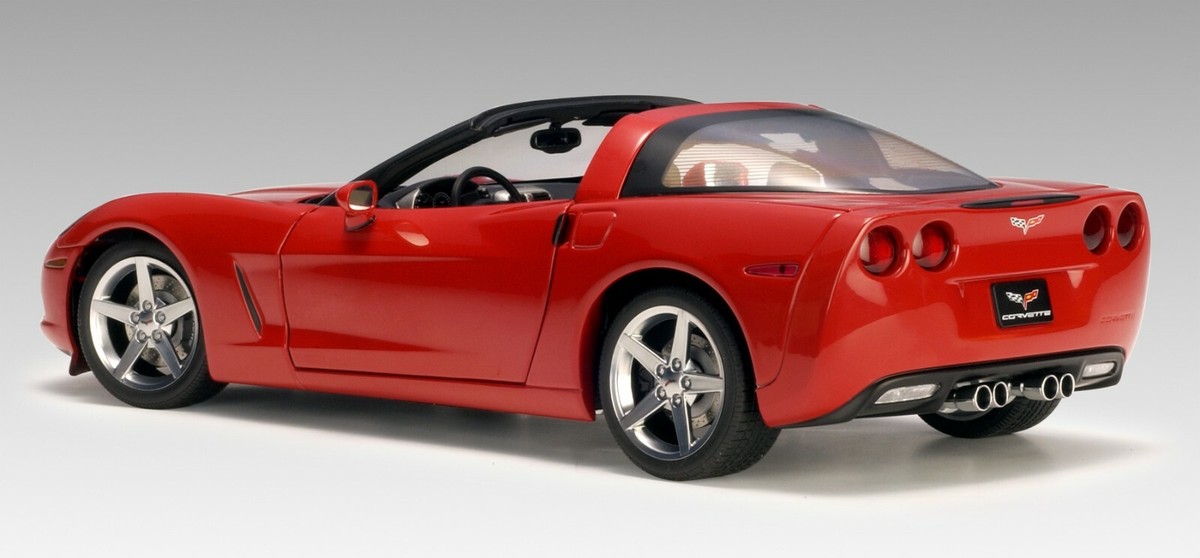 Autoart: 2005 Chevrolet Corvette C6 Coupe - Red 71226 In stock | eBay