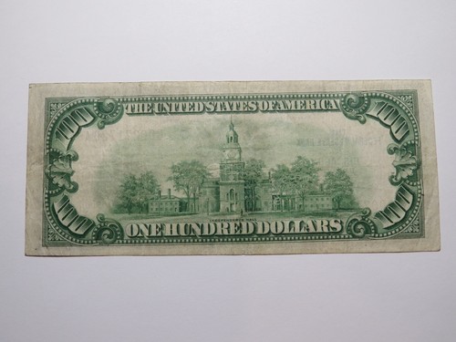 $100 1929 Chicago Illinois National Currency Federal Reserve Bank Note Bill VF++ - Picture 3 of 3