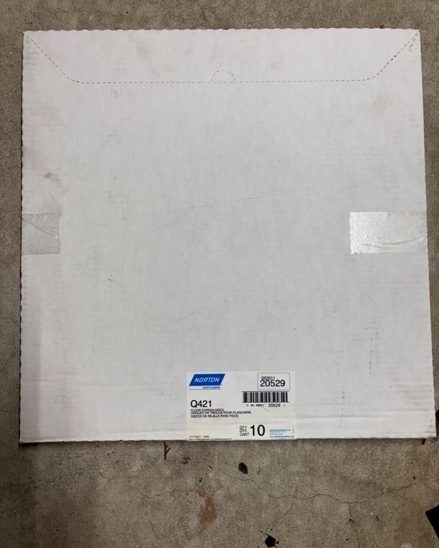 Norton  18 inch 100 grit sanding screens full box 10 screens