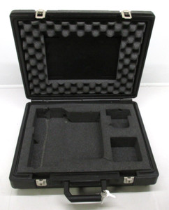 Hard Plastic Protective Carrying Case, w/Foam & Keys, ID 17" x 13" x 3" BR.