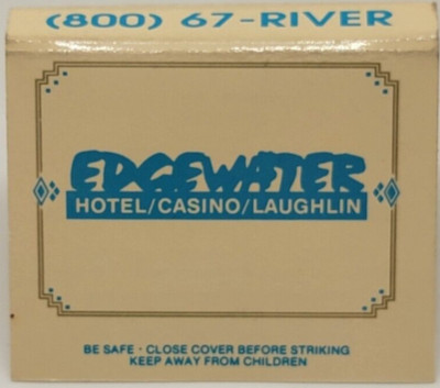 Matchbook Edgewater Hotel Casino Laughlin Las Vegas NV