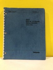 Tektronix 070-6530-00 2221 Digital Storage Oscilloscope Operators Manual