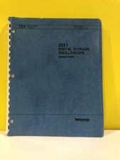 Tektronix 070-6530-00 2221 Digital Storage Oscilloscope Operators Manual