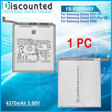 4370mAh Battery for Samsung Galaxy S22 Plus 5G SM-S906E/DS SM-S906UZWEXAA 3.88V